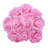 10/20/30Pcs 8cm Artificial PE Foam Rose Flowers