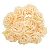 10/20/30Pcs 8cm Artificial PE Foam Rose Flowers