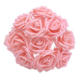 10/20/30Pcs 8cm Artificial PE Foam Rose Flowers