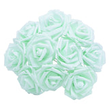 10/20/30Pcs 8cm Artificial PE Foam Rose Flowers