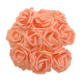 10/20/30Pcs 8cm Artificial PE Foam Rose Flowers