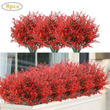 8 Bundles Artificial Lavender