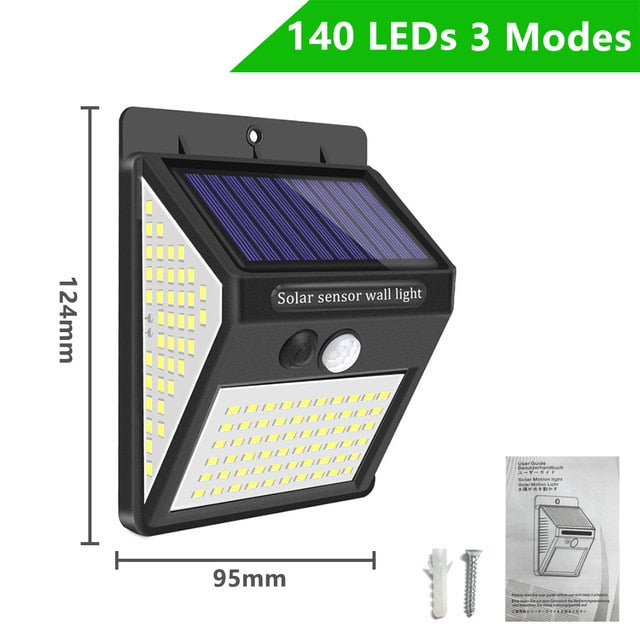 Brett Waterproof Garden LED Solar Motion Sensor Light