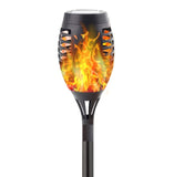 Led Solar Lights Flickering Dancing Flame Lamp For Garden Decoration