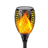 Led Solar Lights Flickering Dancing Flame Lamp For Garden Decoration
