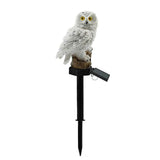 Outdoor Waterproof LED Solar Sculpture Owl Lamp