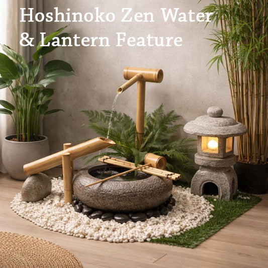 Hoshinoko Zen Water & Lantern Feature