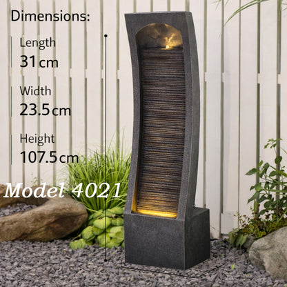 AquaZen™ LED Water Feature