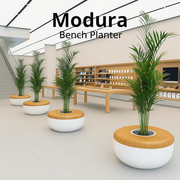 Modura Bench Planter