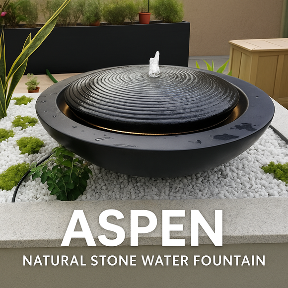 Aspen Natural Stone Water Fountain