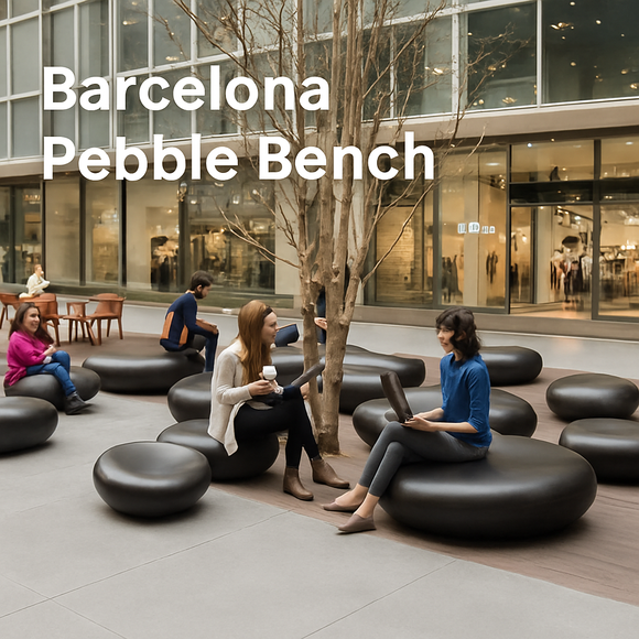 Barcelona Pebble Bench