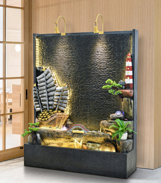 Aspen Treasure Ship Water Fountain
