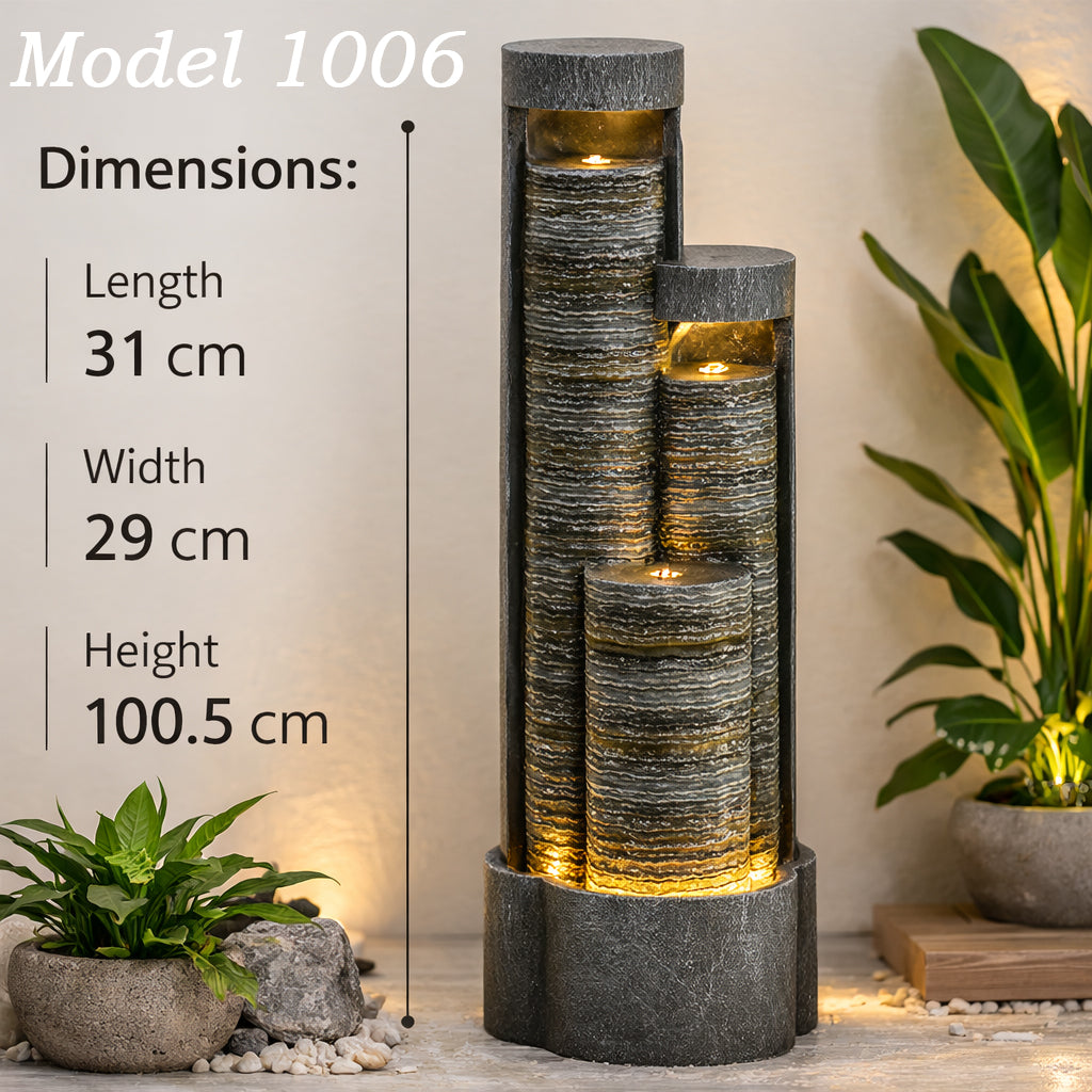 AquaZen™ LED Water Feature