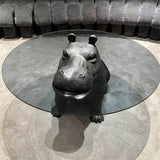 Savanna Hippo Designer Coffee Table