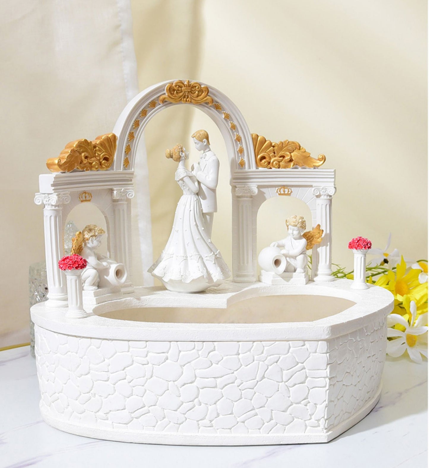 European Style Flowing Water Ornaments Wedding Gifts