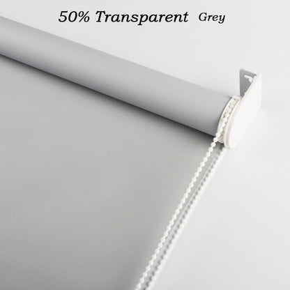 Rayvale 50% Transparent Roller Blinds