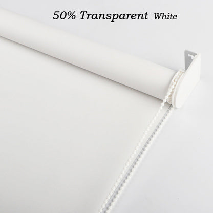 Rayvale 50% Transparent Roller Blinds