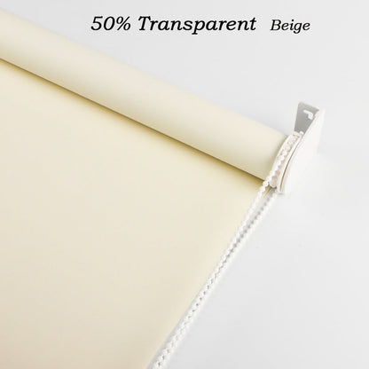 Rayvale 50% Transparent Roller Blinds