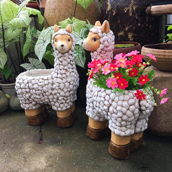Alpaca Flower Pots