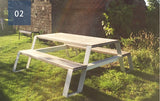 Titus Barbecue Table And Bench