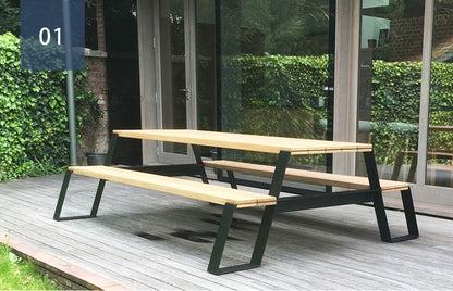Titus Barbecue Table And Bench