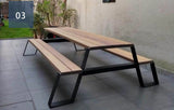 Titus Barbecue Table And Bench