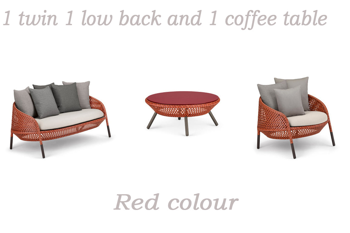 Lyon Rattan Sofa Set