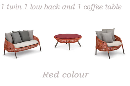 Lyon Rattan Sofa Set