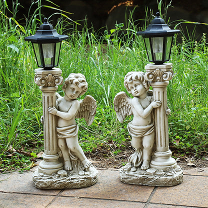 Angel Solar Lighting Garden Decoration