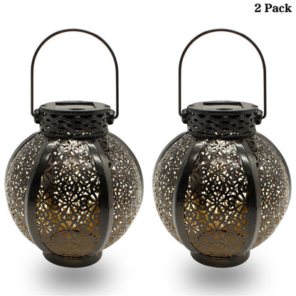 Hollow Solar Outdoor Lantern