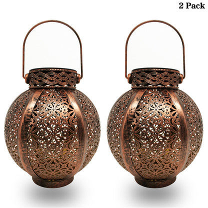 Hollow Solar Outdoor Lantern
