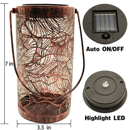 Hollow Solar Lights Lantern