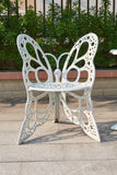 Butterfly Outdoor Cast Aluminum Table Chair