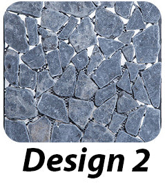 DIY Balcony Pebble Stone