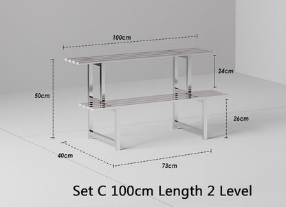 Terran Stainless Steel Multi Level Plant Stand