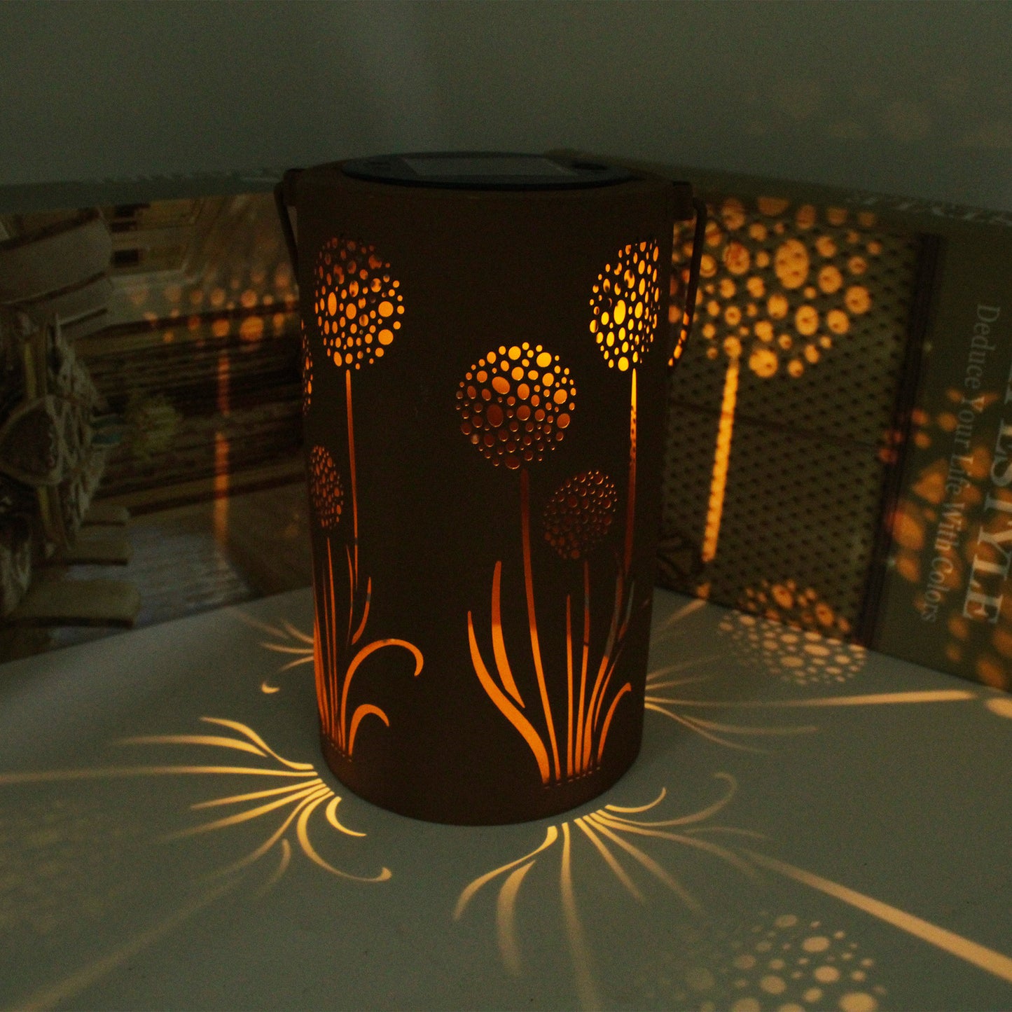 Hollow Solar Lights Lantern