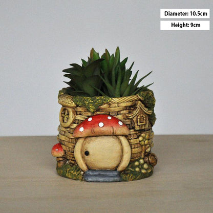 Vintage House Mini Pot
