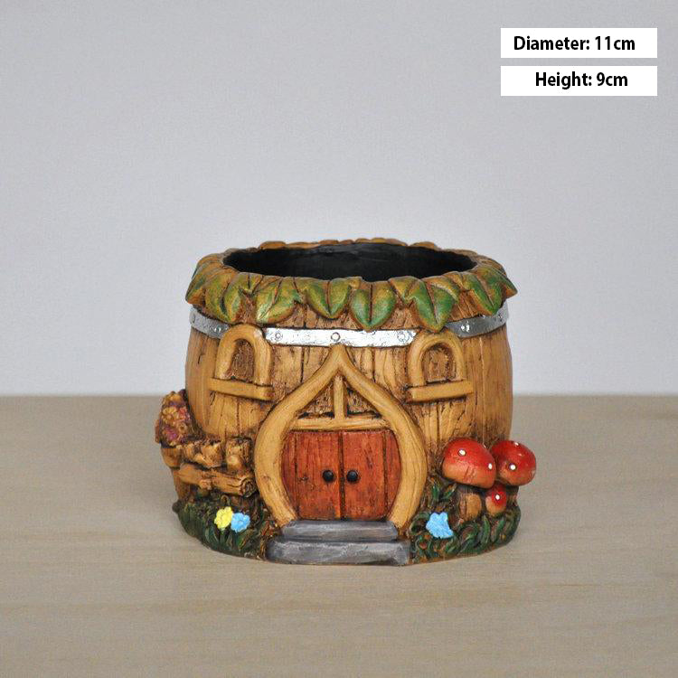Vintage House Mini Pot
