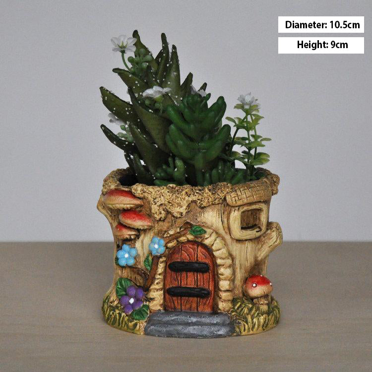 Vintage House Mini Pot