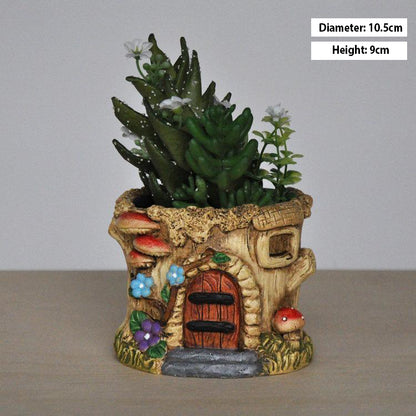 Vintage House Mini Pot