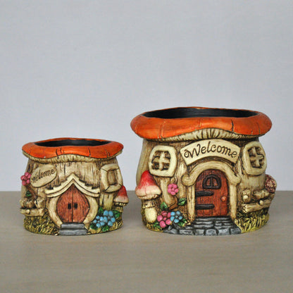 Vintage House Mini Pot