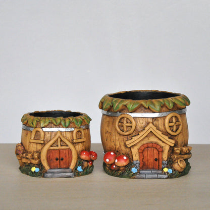 Vintage House Mini Pot