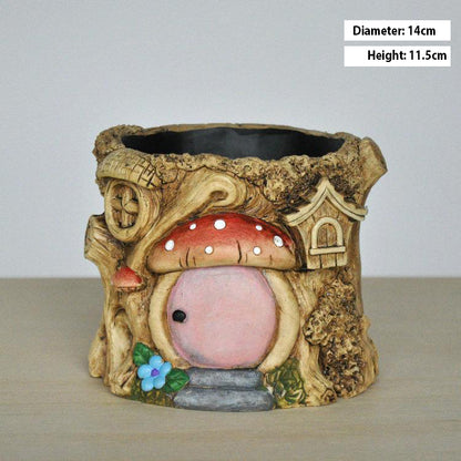 Vintage House Mini Pot
