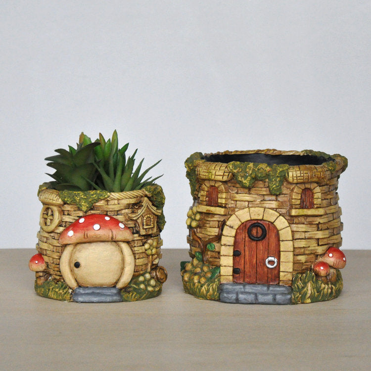 Vintage House Mini Pot