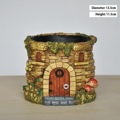 Vintage House Mini Pot
