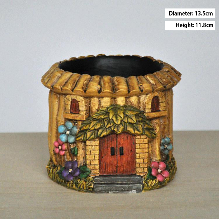 Vintage House Mini Pot
