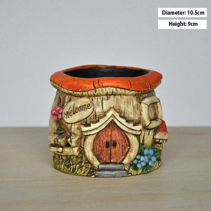 Vintage House Mini Pot