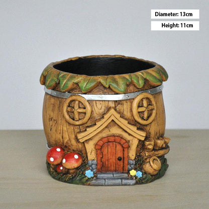 Vintage House Mini Pot