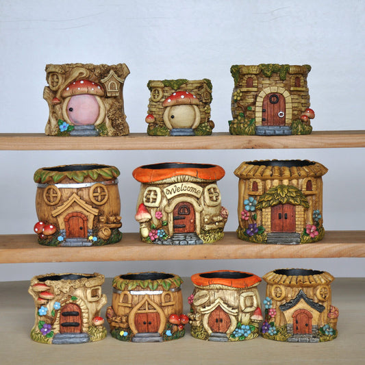 Vintage House Mini Pot