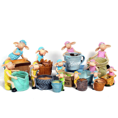 Cartoon Succulent Flower Pot